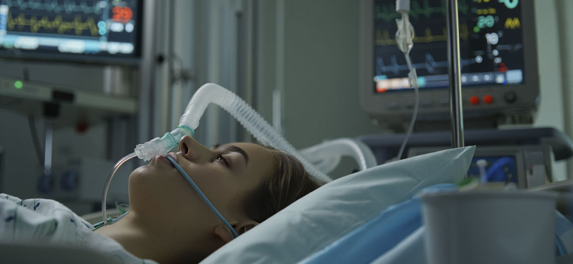 Пациент в алкогольной коме